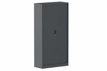 ARMOIRES A RIDEAUX - Largeur 100 cm - Armoire à rideaux H198xL100cm 4 tablettes