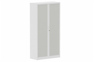ARMOIRES A RIDEAUX - Largeur 100 cm - Armoire à rideaux H198xL100cm 4 tablettes