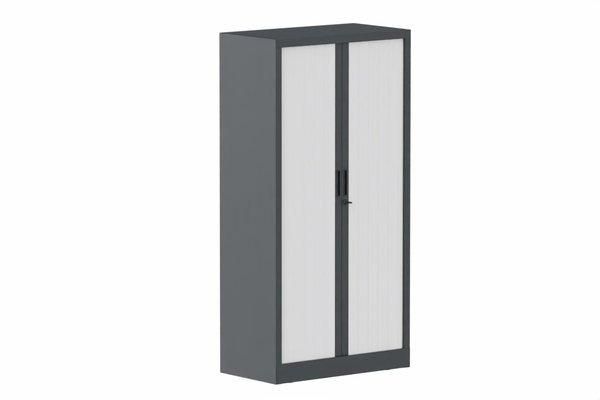 ARMOIRES A RIDEAUX - Largeur 80 cm - Armoire à rideaux H160xL080cm 3 tablettes