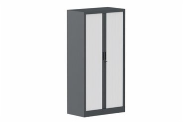 ARMOIRES A RIDEAUX - Largeur 80 cm - Armoire à rideaux H160xL080cm 3 tablettes