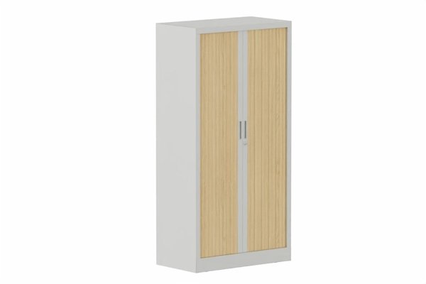 ARMOIRES A RIDEAUX - Largeur 80 cm - Armoire à rideaux H160xL080cm 3 tablettes