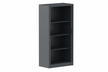 ARMOIRES A RIDEAUX - Largeur 80 cm - Armoire à rideaux H160xL080cm 3 tablettes
