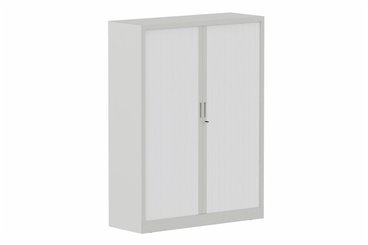 ARMOIRES A RIDEAUX - Largeur 120 cm - Armoire à rideaux H160xL120cm 3 tablettes