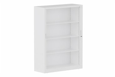 ARMOIRES A RIDEAUX - Largeur 120 cm - Armoire à rideaux H160xL120cm 3 tablettes