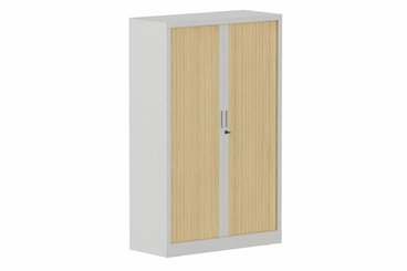 ARMOIRES A RIDEAUX - Largeur 100 cm - Armoire à rideaux H160xL100cm 3 tablettes