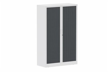 ARMOIRES A RIDEAUX - Largeur 100 cm - Armoire à rideaux H160xL100cm 3 tablettes