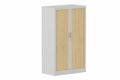 Armoire à rideaux H135xL080cm 2 tablettes