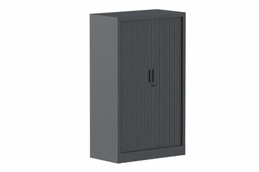 ARMOIRES A RIDEAUX - Largeur 80 cm - Armoire à rideaux H135xL080cm 2 tablettes