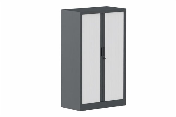 ARMOIRES A RIDEAUX - Largeur 80 cm - Armoire à rideaux H135xL080cm 2 tablettes