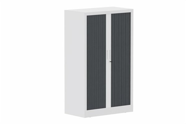 ARMOIRES A RIDEAUX - Largeur 80 cm - Armoire à rideaux H135xL080cm 2 tablettes