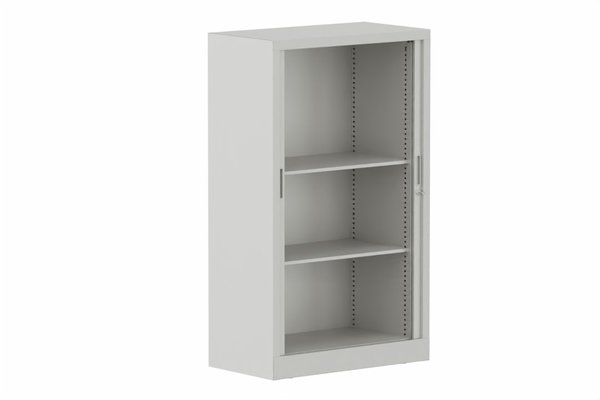 ARMOIRES A RIDEAUX - Largeur 80 cm - Armoire à rideaux H135xL080cm 2 tablettes