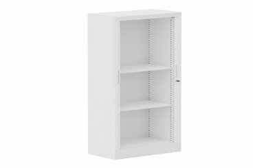 ARMOIRES A RIDEAUX - Largeur 80 cm - Armoire à rideaux H135xL080cm 2 tablettes