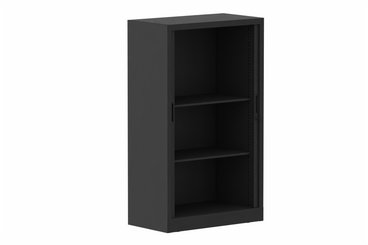 ARMOIRES A RIDEAUX - Largeur 80 cm - Armoire à rideaux H135xL080cm 2 tablettes