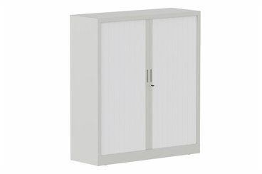 ARMOIRES A RIDEAUX - Largeur 120 cm - Armoire à rideaux H135xL120cm 2 tablettes
