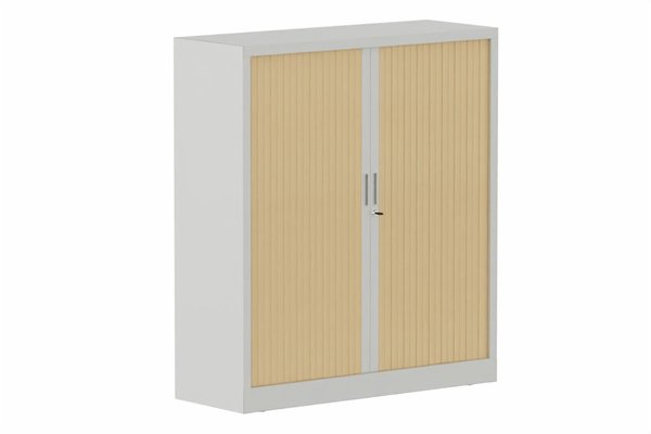 ARMOIRES A RIDEAUX - Largeur 120 cm - Armoire à rideaux H135xL120cm 2 tablettes