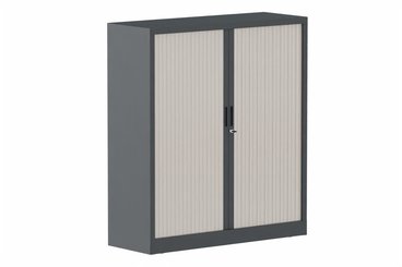 ARMOIRES A RIDEAUX - Largeur 120 cm - Armoire à rideaux H135xL120cm 2 tablettes