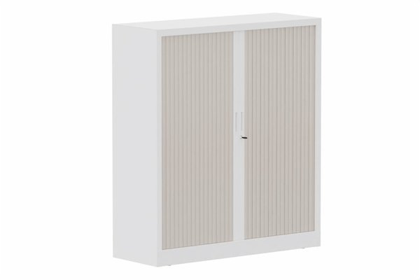 ARMOIRES A RIDEAUX - Largeur 120 cm - Armoire à rideaux H135xL120cm 2 tablettes