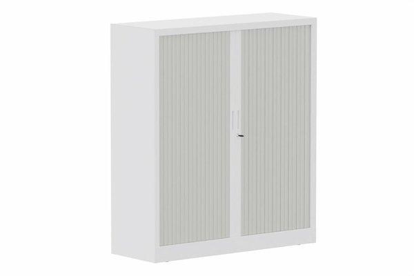 ARMOIRES A RIDEAUX - Largeur 120 cm - Armoire à rideaux H135xL120cm 2 tablettes