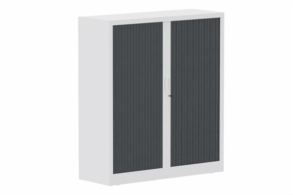 ARMOIRES A RIDEAUX - Largeur 120 cm - Armoire à rideaux H135xL120cm 2 tablettes