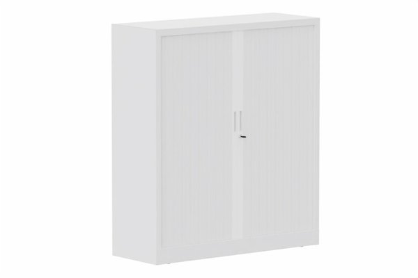 ARMOIRES A RIDEAUX - Largeur 120 cm - Armoire à rideaux H135xL120cm 2 tablettes
