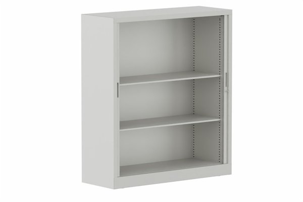 ARMOIRES A RIDEAUX - Largeur 120 cm - Armoire à rideaux H135xL120cm 2 tablettes