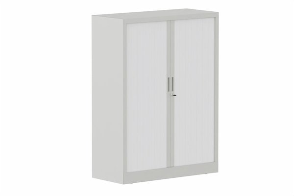 ARMOIRES A RIDEAUX - Largeur 100 cm - Armoire à rideaux H135xL100cm 2 tablettes
