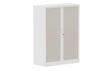 ARMOIRES A RIDEAUX - Largeur 100 cm - Armoire à rideaux H135xL100cm 2 tablettes