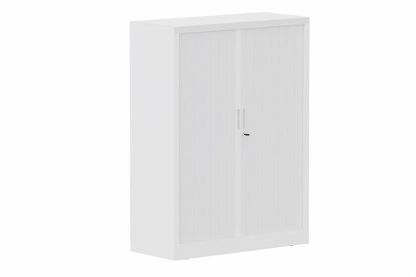 ARMOIRES A RIDEAUX - Largeur 100 cm - Armoire à rideaux H135xL100cm 2 tablettes
