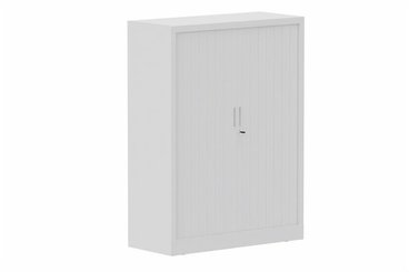 ARMOIRES A RIDEAUX - Largeur 100 cm - Armoire à rideaux H135xL100cm 2 tablettes