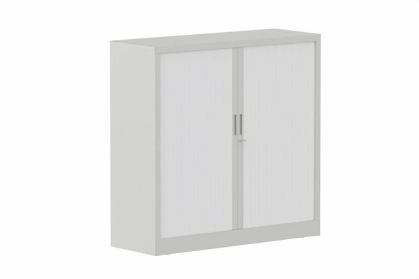 ARMOIRES A RIDEAUX - Largeur 120 cm - Armoire à rideaux H118xL120cm 2 tablettes