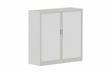 ARMOIRES A RIDEAUX - Largeur 120 cm - Armoire à rideaux H118xL120cm 2 tablettes