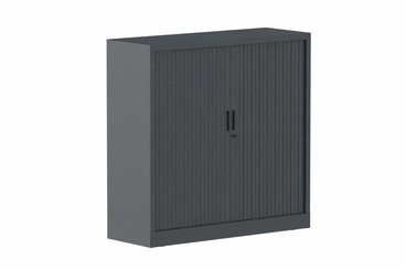 ARMOIRES A RIDEAUX - Largeur 120 cm - Armoire à rideaux H118xL120cm 2 tablettes