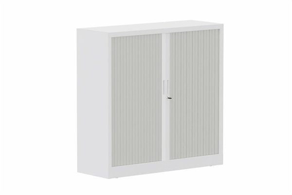 ARMOIRES A RIDEAUX - Largeur 120 cm - Armoire à rideaux H118xL120cm 2 tablettes