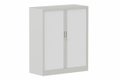 Armoire à rideaux H118xL100cm 2 tablettes