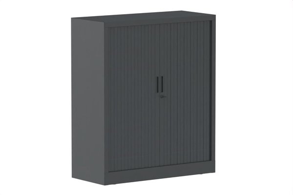 ARMOIRES A RIDEAUX - Largeur 100 cm - Armoire à rideaux H118xL100cm 2 tablettes