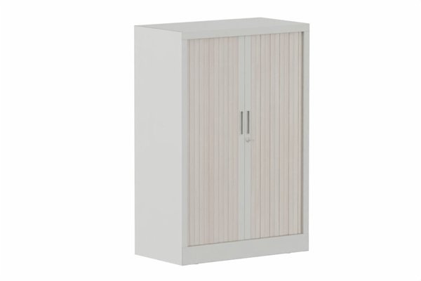 ARMOIRES A RIDEAUX - Largeur 80 cm - Armoire à rideaux H118xL080cm 2 tablettes