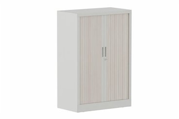 ARMOIRES A RIDEAUX - Largeur 80 cm - Armoire à rideaux H118xL080cm 2 tablettes