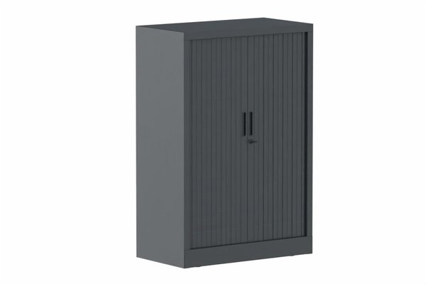 ARMOIRES A RIDEAUX - Largeur 80 cm - Armoire à rideaux H118xL080cm 2 tablettes