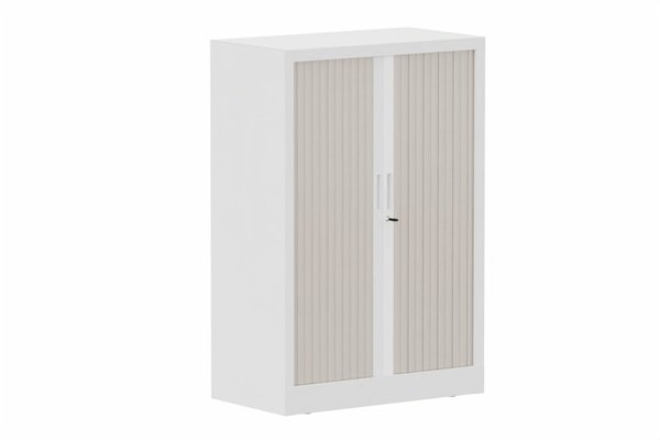 ARMOIRES A RIDEAUX - Largeur 80 cm - Armoire à rideaux H118xL080cm 2 tablettes