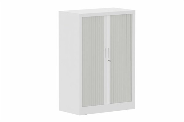 ARMOIRES A RIDEAUX - Largeur 80 cm - Armoire à rideaux H118xL080cm 2 tablettes