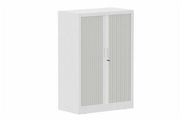 ARMOIRES A RIDEAUX - Largeur 80 cm - Armoire à rideaux H118xL080cm 2 tablettes
