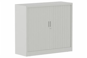 ARMOIRES A RIDEAUX - Largeur 120 cm - Armoire à rideaux H105xL120cm 2 tablettes