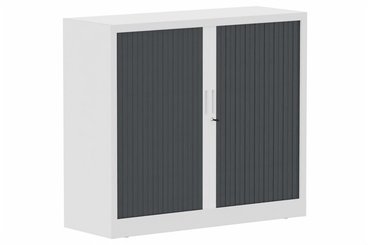ARMOIRES A RIDEAUX - Largeur 120 cm - Armoire à rideaux H105xL120cm 2 tablettes