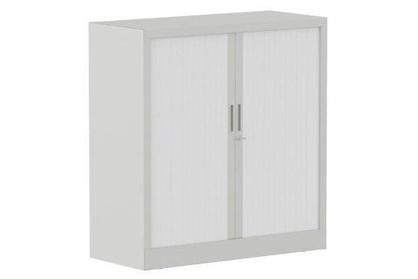 ARMOIRES A RIDEAUX - Largeur 100 cm - Armoire à rideaux H105xL100cm 2 tablettes