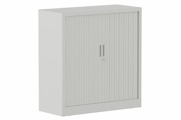 ARMOIRES A RIDEAUX - Largeur 100 cm - Armoire à rideaux H105xL100cm 2 tablettes