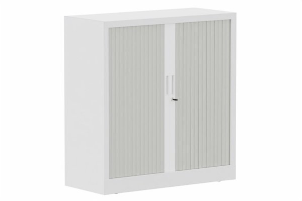ARMOIRES A RIDEAUX - Largeur 100 cm - Armoire à rideaux H105xL100cm 2 tablettes