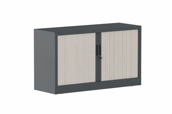 ARMOIRES A RIDEAUX - Largeur 120 cm - Armoire à rideaux H69.5xL120cm 1 tablette