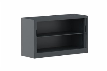 ARMOIRES A RIDEAUX - Largeur 120 cm - Armoire à rideaux H69.5xL120cm 1 tablette