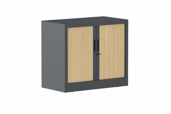 ARMOIRES A RIDEAUX - Largeur 80 cm - Armoire à rideaux H69.5xL080cm 1 tablette