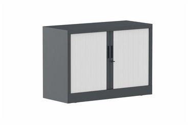 ARMOIRES A RIDEAUX - Largeur 100 cm - Armoire à rideaux H69.5xL100cm 1 tablette